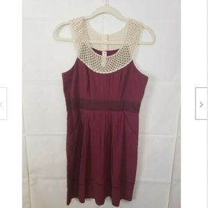 Anthropologie Floreat Lace Sheath Dress